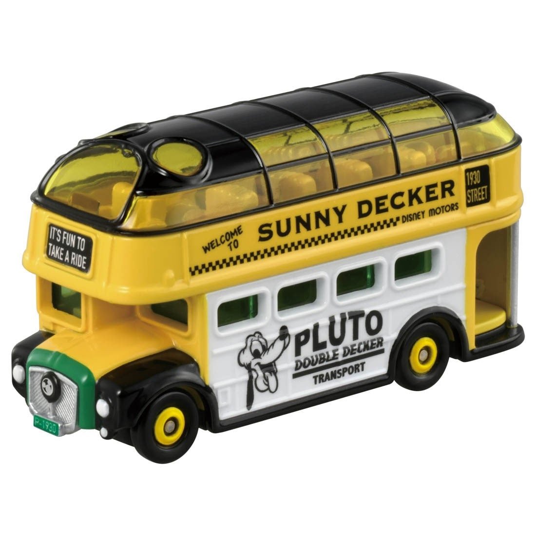Takara Tomy Disney Motors DM-19 Sunny Decker Pluto Diecast car