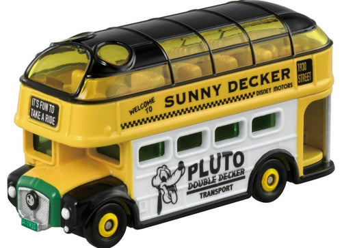 Load image into Gallery viewer, Takara Tomy Disney Motors DM-19 Sunny Decker Pluto Diecast car
