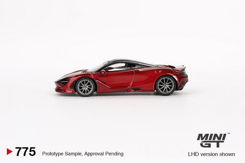Load image into Gallery viewer, Mini GT #775 1/64 McLaren 750S Amaranthus Red Diecast Car (RHD)

