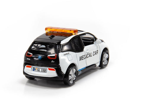 Load image into Gallery viewer, TINY City No.112 HK Hong Kong BMW i3 KMB Medical Mini Toy car Diecast Model
