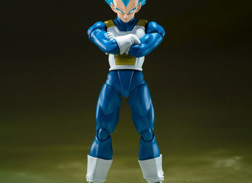 Load image into Gallery viewer, Bandai S.H.Figuarts Dragon Ball Super Saiyan God Vegeta Unwavering Saiyan Pride
