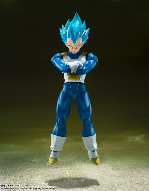 Load image into Gallery viewer, Bandai S.H.Figuarts Dragon Ball Super Saiyan God Vegeta Unwavering Saiyan Pride
