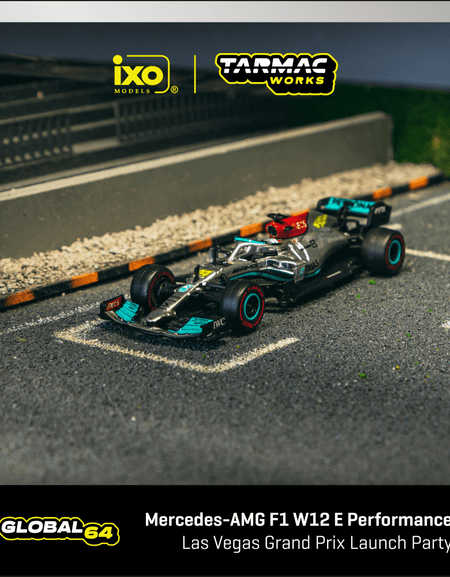 Tarmac Works 1/64 Mercedes-AMG F1 W12 E Performance  Las Vegas Grand
