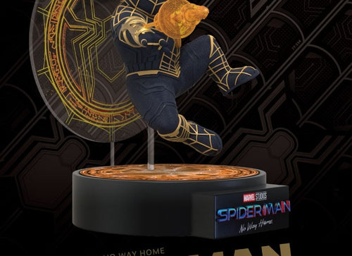 Load image into Gallery viewer, Beast Kingdom EA-041 Spider-Man: No way home Spider-Man Black &amp; Gold Suit

