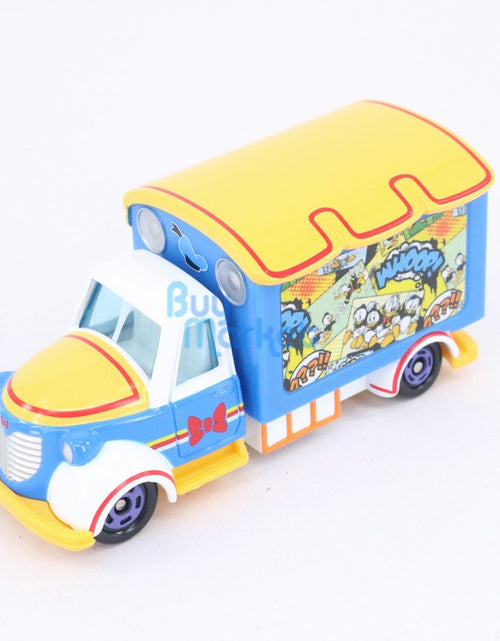 Load image into Gallery viewer, Takara Tomy Disney Motors Goodday Carry Donald Duck Special Diecast toy car new
