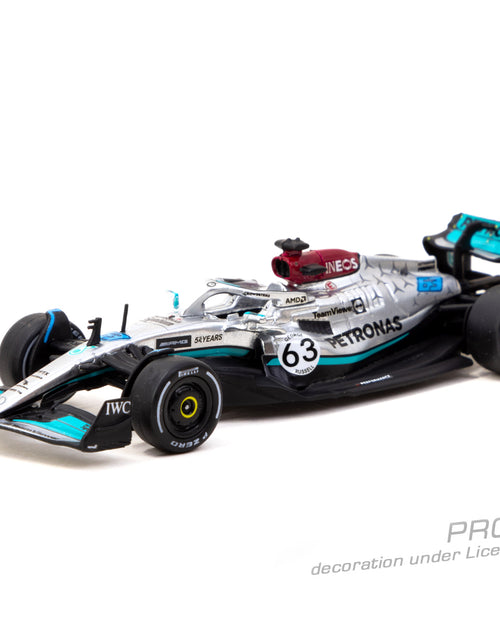 Load image into Gallery viewer, Tarmac Works 1/64 Mercedes-AMG F1 W13 E Performance  Belgian Grand 02
