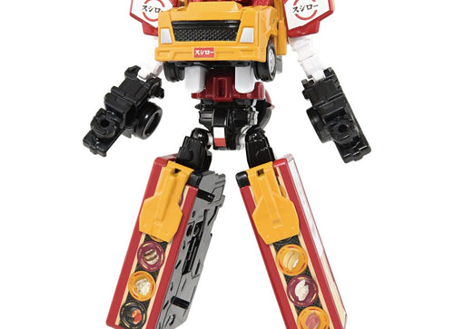 Load image into Gallery viewer, Takara Tomy Tomica Joblabor JB12 Foodblabor Sushiro Ad Transforming Truck
