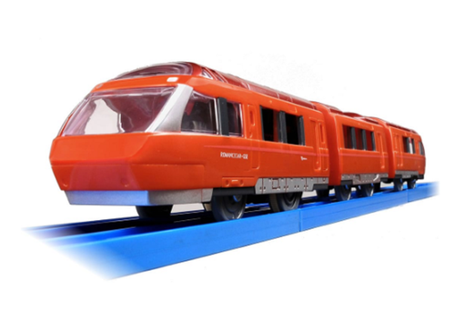 Load image into Gallery viewer, Takara Tomy Plarail S-52 Odakyu Romance Car Type 70000 Japan train with PlaKid
