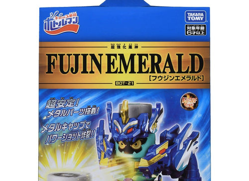 Load image into Gallery viewer, Takara Tomy Bottleman - Starter BOT-21 Fujin Emerald
