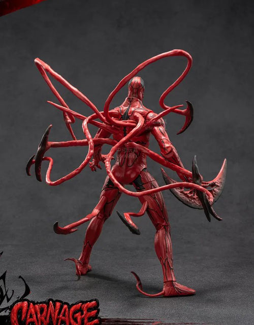 Load image into Gallery viewer, ZD Toys Marvel 9-inch 1/10 Venom Carnage Action Figure Set
