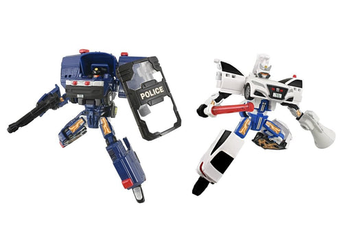 Load image into Gallery viewer, Takara Tomy Tomica Jobraver Police Braver Mobile and Traffic Police Double Set
