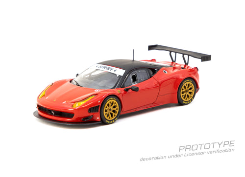 Load image into Gallery viewer, Tarmac Works 1/64 Ferrari 458 Italia GT3 Red Diecast Model Car
