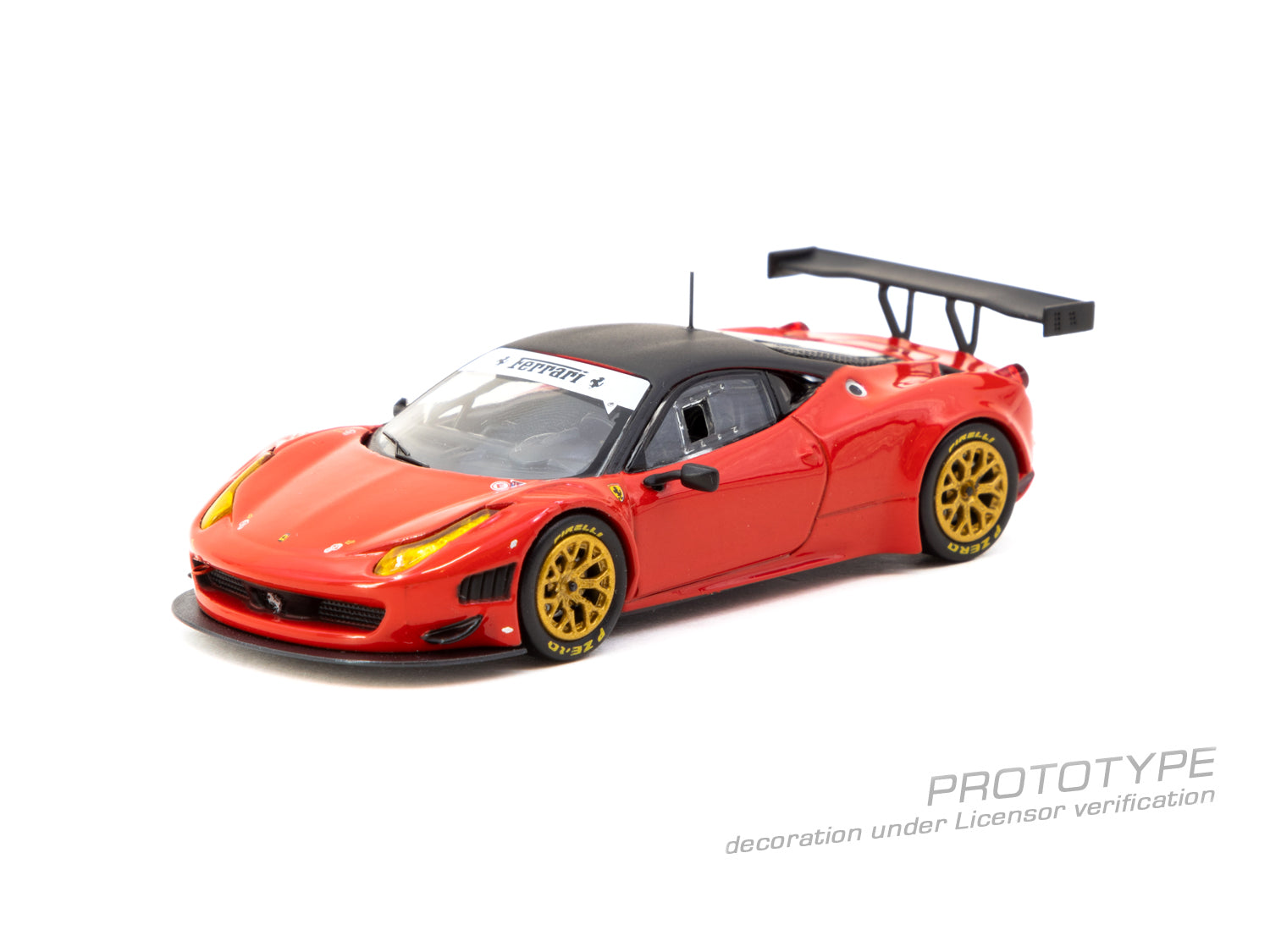 Tarmac Works 1/64 Ferrari 458 Italia GT3 Red Diecast Model Car