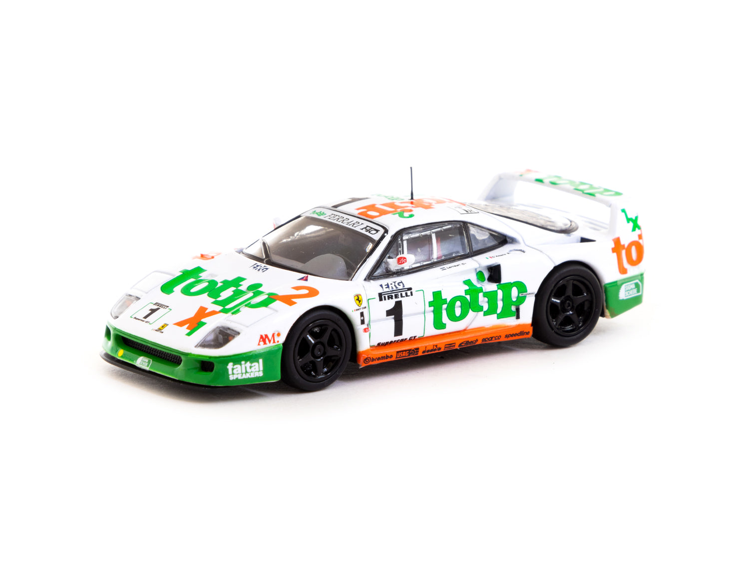 Tarmac Works 1/64 Ferrari F40 GT Italian GT Championship 1994 F. D'A