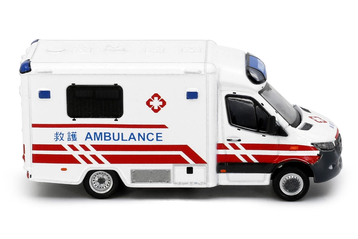Tiny City L47 Die-cast Model Car - 1/76 MERCEDES-BENZ Sprinter FL White