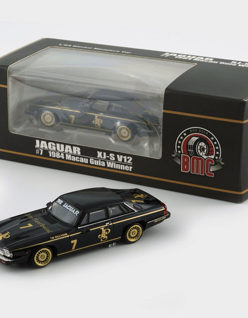 Load image into Gallery viewer, BMC BM Creations 1/64 Jaguar 1984 XJS -JPS #7 (RHD) Model Car
