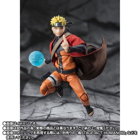 Bandai S.H.Figuarts Naruto Uzumaki Action Figure [SENNIN MODE]