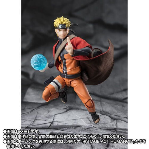 Load image into Gallery viewer, Bandai S.H.Figuarts Naruto Uzumaki Action Figure [SENNIN MODE]
