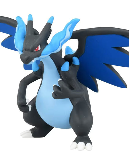 Takara Tomy Pokemon Moncolle MS-51 Mega Charizard X Box Packing 4CM Mini Figure