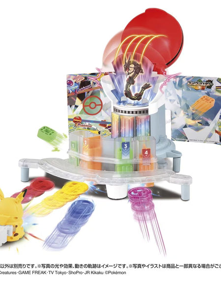 Takara Tomy Pokemon Ultimatch 10 Blake Raid Tower Character Toy Set