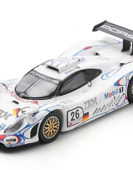 (Pre-order) Spark Porsche 911 GT1 No.26 Winner Le Mans 24H 1998 Diecast Model