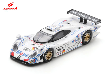 (Pre-order) Spark Porsche 911 GT1 No.26 Winner Le Mans 24H 1998 Diecast Model