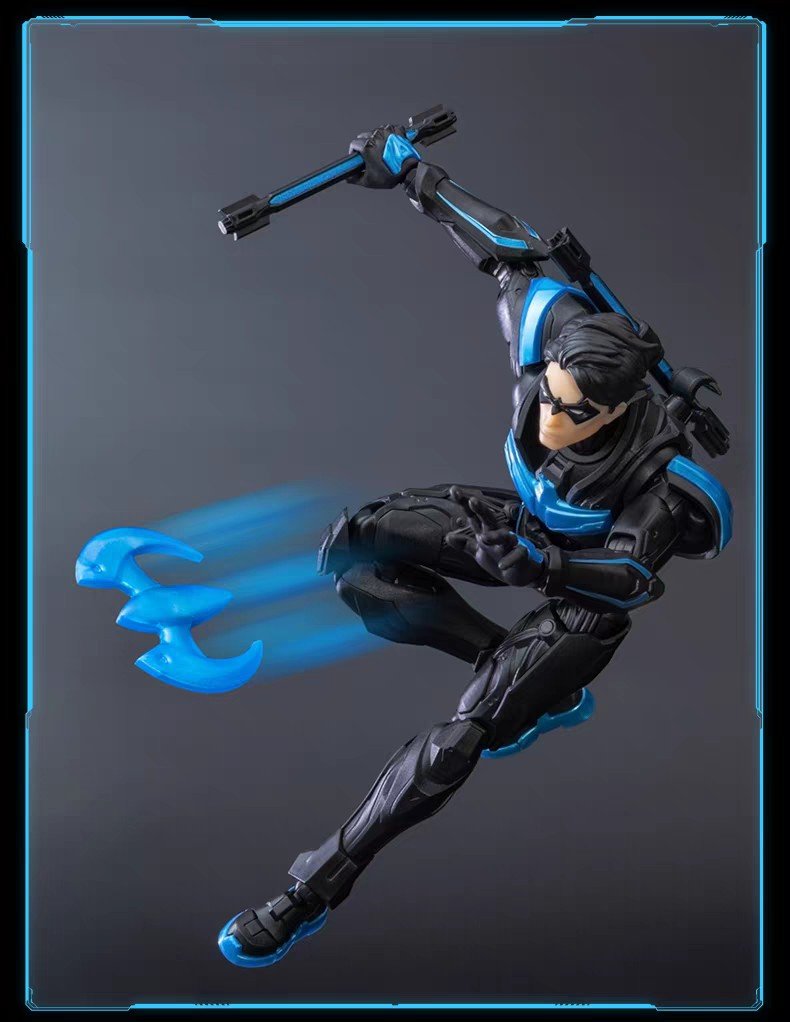 Blokees DC Champion class 03 Nightwing 1:12 Model Kit Figure 15cm
