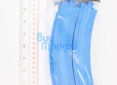 Load image into Gallery viewer, Takara Tomy Plarail Rail Train Parts R-09 Curve Outside Double Track Toy
