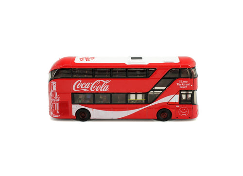 Load image into Gallery viewer, Tiny City Die-cast Model Car 1/110 New Routemaster "COCA COLA" Model Bus
