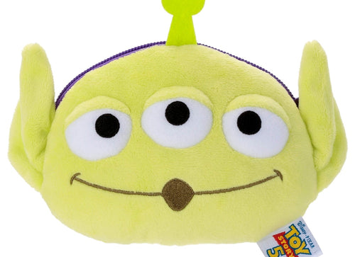 Load image into Gallery viewer, Takara Tomy Arts Pixar Character Toy Story 5 Plush Pouch - Alien
