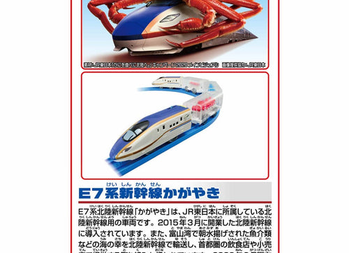 Load image into Gallery viewer, Takara Tomy Plarail Train - Seafood Delivery Train E7 Motorized Train
