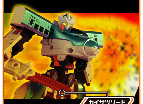 Load image into Gallery viewer, Takara Tomy Shinkansen Transforming Robot SGX05 Shinkalion H5 Hayabusa
