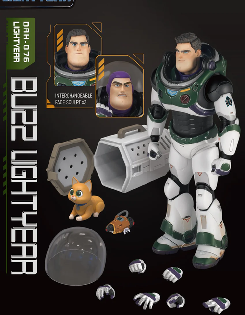 Load image into Gallery viewer, Beast Kingdom DAH-076 Lightyear Buzz Alpha Suit 21cm Action Figure (Light Up)
