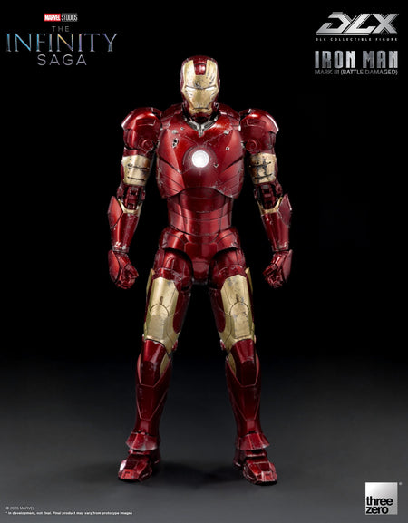 ThreeZero  Marvel The Infinity Saga DLX Iron Man Mark 3 (Battle Damaged ver.)