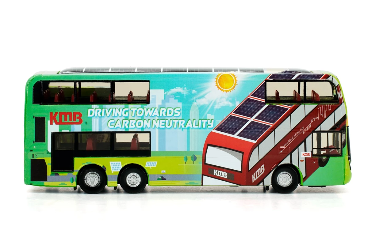 Tiny City Die-cast Model Car - KMB ADL E500 MMC 12m Solar-Powered Bus (215X)