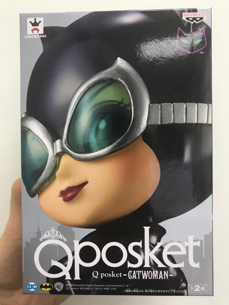 Banpresto Q Posket DC characters Catwoman Special Color Version Figure 14cm