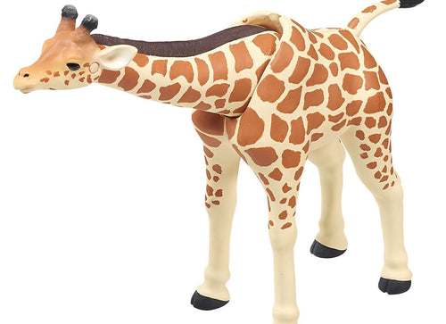 Load image into Gallery viewer, Takara Tomy Ania AL-30 Giraffe (Reticulated Giraffe) Animal Figure
