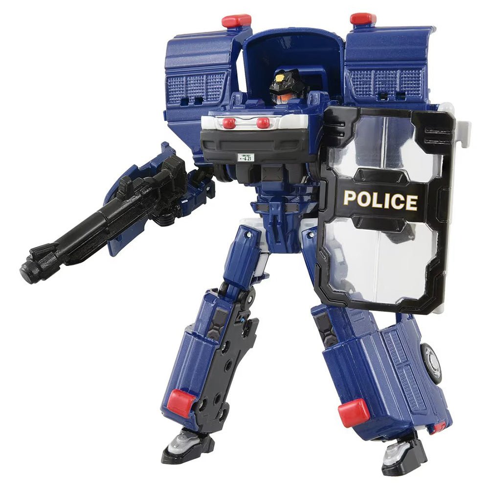 Takara Tomy Tomica Jobraver Police Braver Riot Police & Traffic Police Set