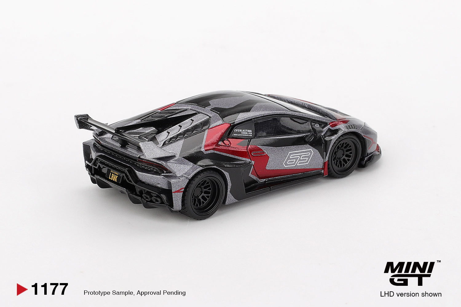 (Pre-order) MINI GT #1177 LB WORKS Lamborghini Huracán GT RONIN Diecast Model
