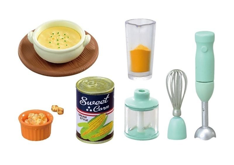 Re-ment - Important Kitchen Tools For Good Cooks (Full set of 8)