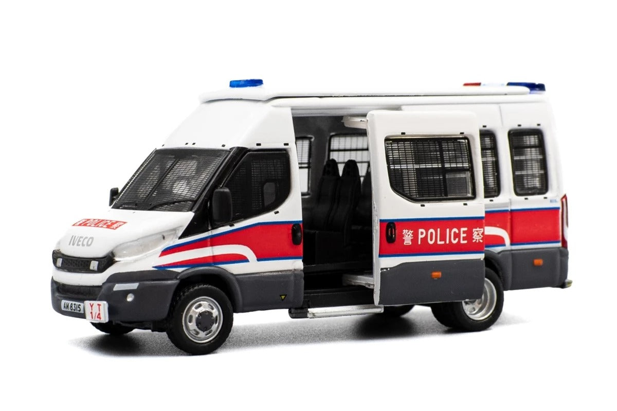 Tiny City HKP07 Die-cast Model Car - IVECO Daily Police Patrol Car (AM8315)