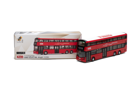 Tiny City Diecast Model 1/110 - KMB VOLVO B8L Wright 12.8M (B1) Bus