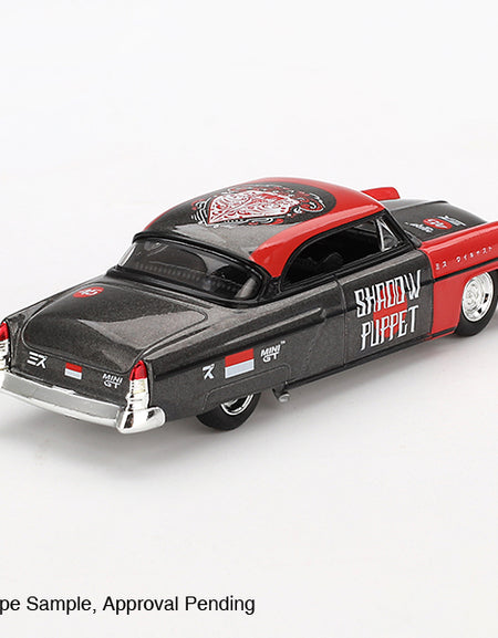Mini GT #874 Lincoln Capri Hot Rod 1954 "Shadow Puppet" MIZU 2024