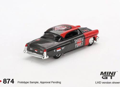 Load image into Gallery viewer, Mini GT #874 Lincoln Capri Hot Rod 1954 "Shadow Puppet" MIZU 2024
