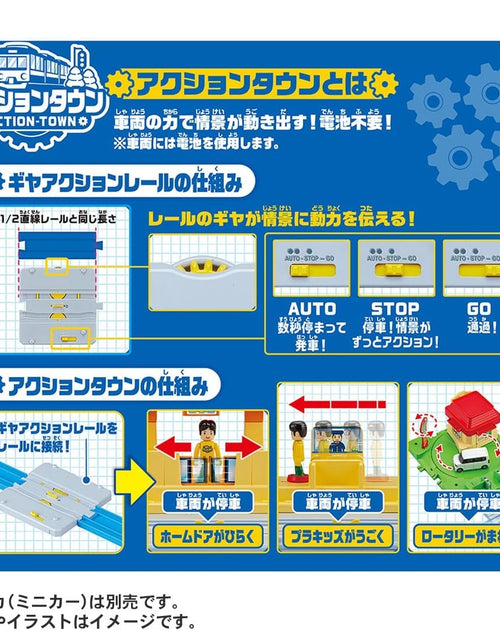 Load image into Gallery viewer, Takara Tomy Plarail Play with Tomika Action Town Set Playset
