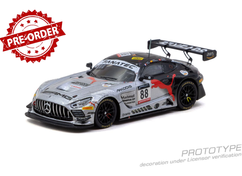Load image into Gallery viewer, (Pre-order) Tarmac Works 1/64 Mercedes-AMG GT3 24h of SPA 2022 Winner
