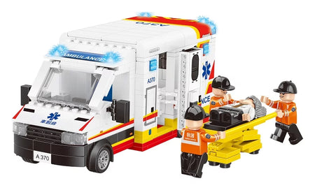 Royal Toys Building Blocks Bricks RT11: Hong Kong Ambulance (456 Pcs/Pzs)