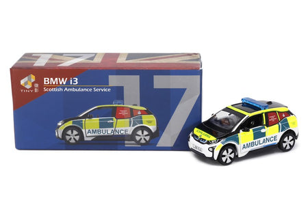Tiny City UK17 Die-cast Model Car - BMW i3 Scottish Ambulance Service