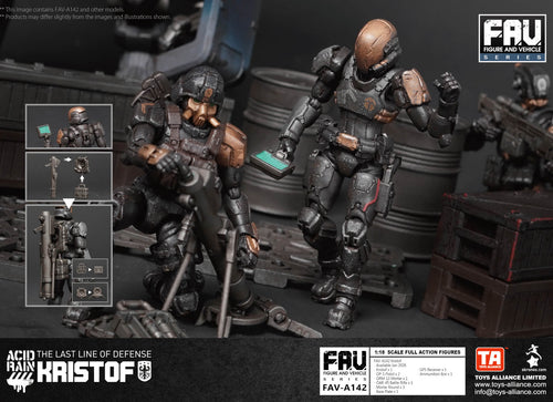 Load image into Gallery viewer, Toys Alliance 1/18 Acid Rain FAV-A142 Kristof Action Figure
