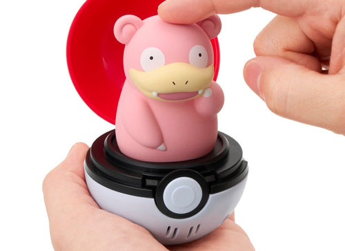 Load image into Gallery viewer, Takara Tomy Pokemon Pocket Monsters Pyokopuni Slowpoke Figure
